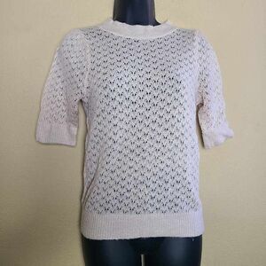 Jacqueline deYong Ivory Knit Sweater